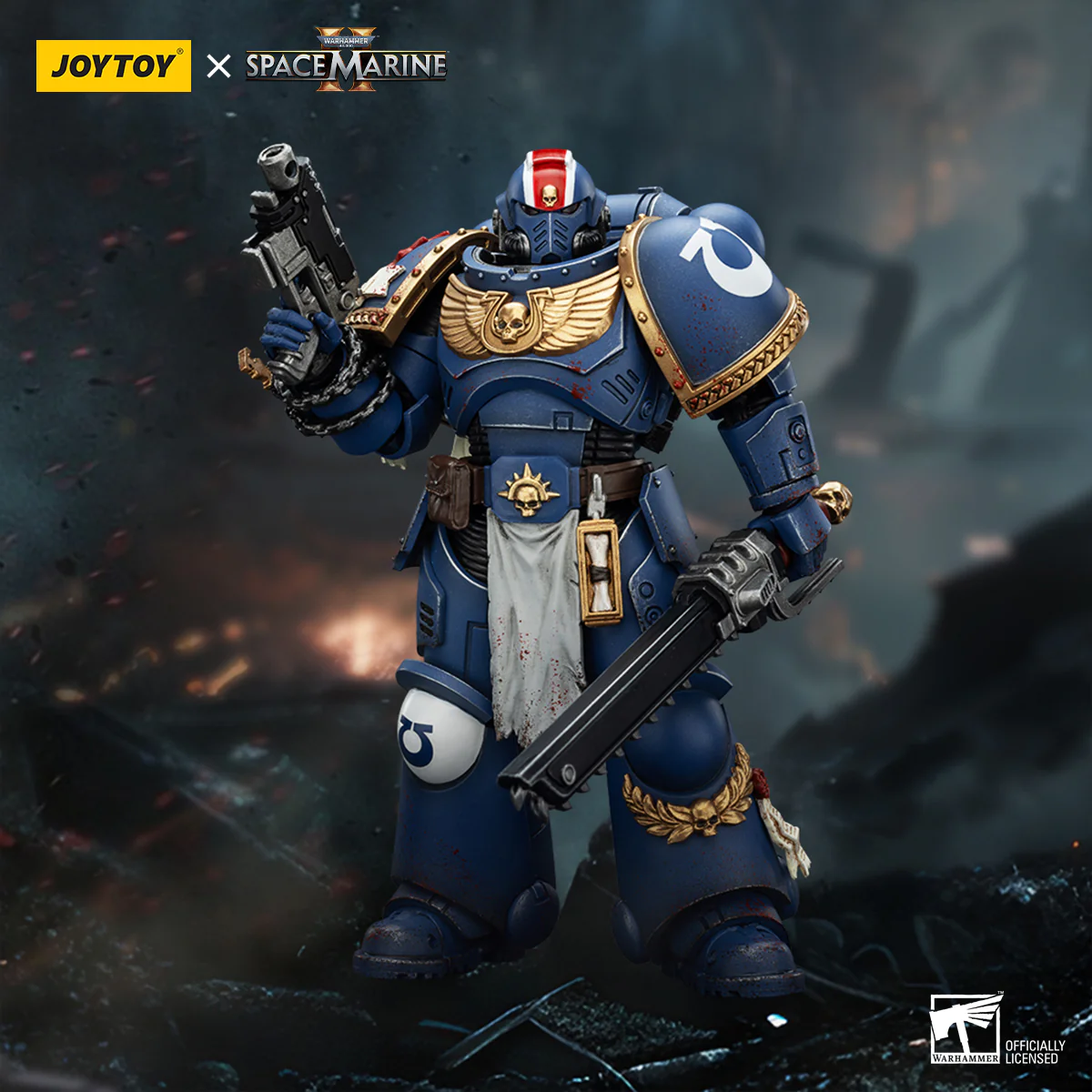 Ultramarines Lieutenant Titus Collectors Edition Warhammer 40,000: Space Marine 2 Figurka 13 cm - Image 11
