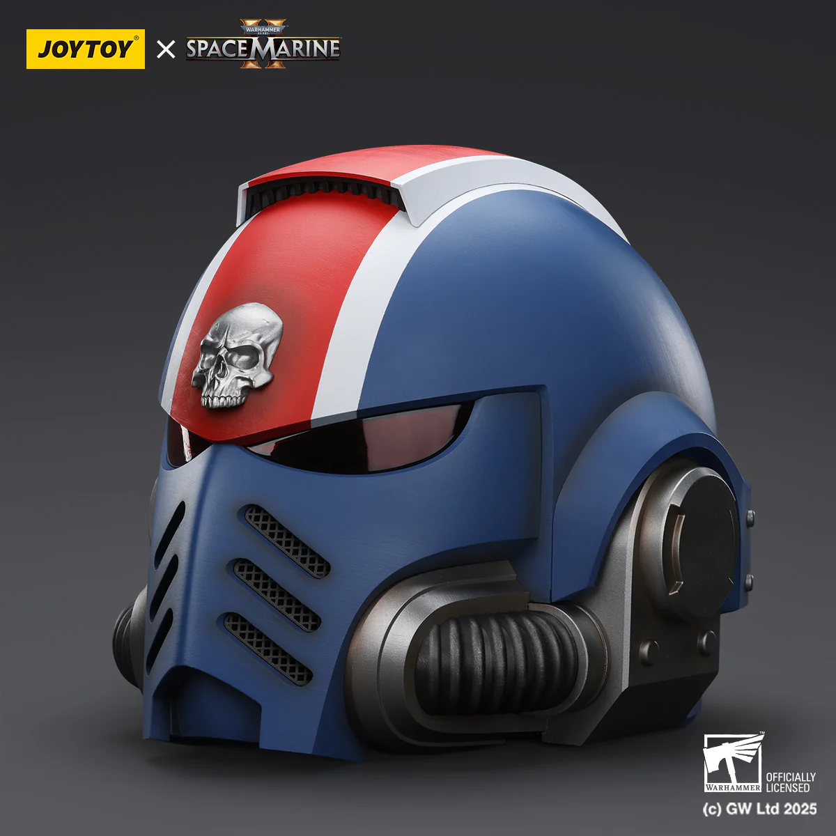 Ultramarines Lieutenant Titus helmet Warhammer 40,000: Space Marine 2 Replica 30 cm - Image 9