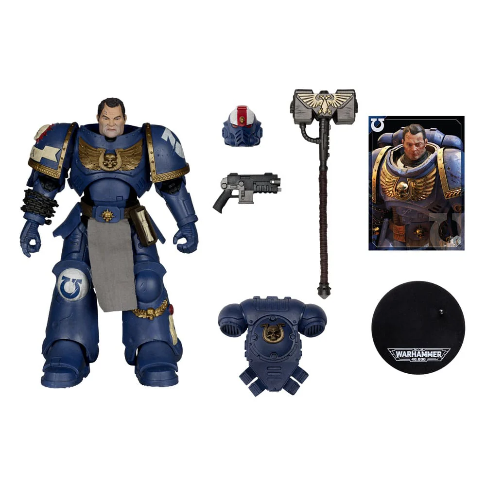 Ultramarines: Lieutenant Titus Warhammer 40,000 Figurka 18 cm - Image 2