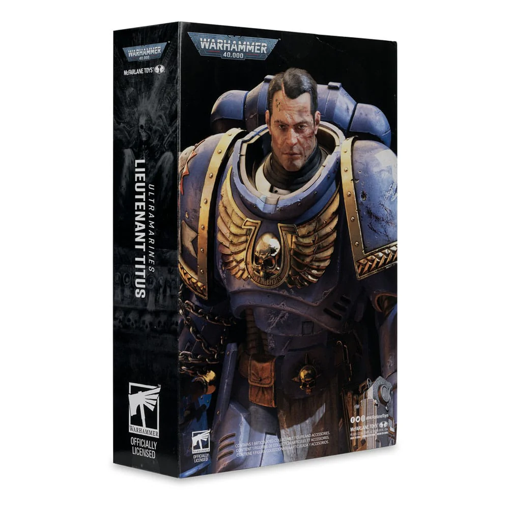 Ultramarines: Lieutenant Titus Warhammer 40,000 Figurka 18 cm - Image 8