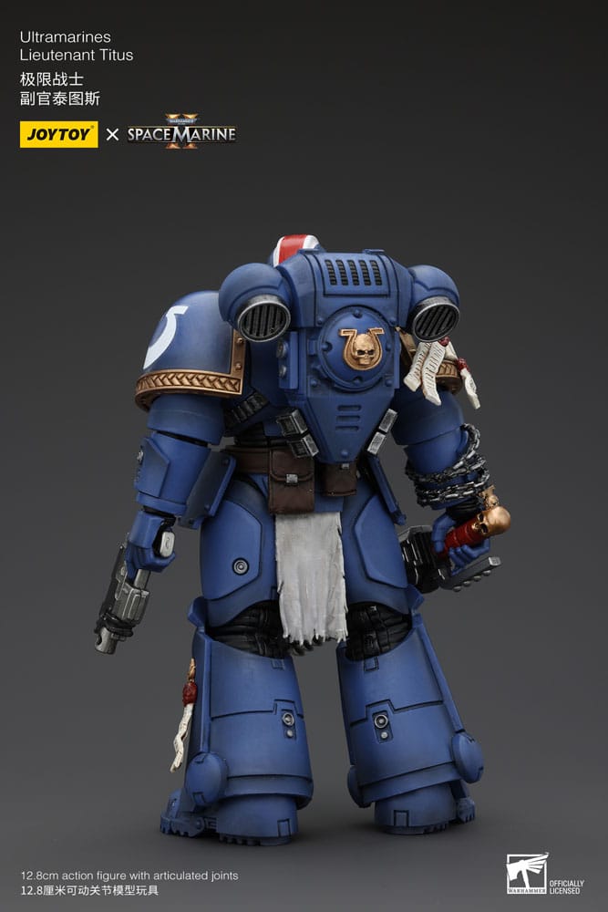 Ultramarines Lieutenant Titus Warhammer 40k 1/18 Figurka 13 cm - Image 4
