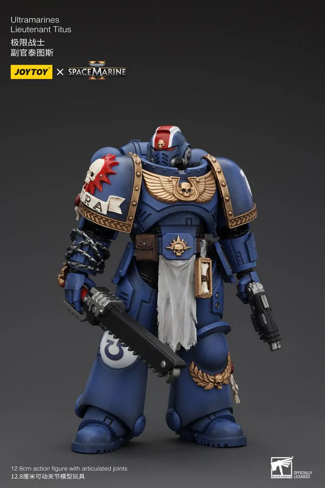 Ultramarines Lieutenant Titus Warhammer 40k 1/18 Figurka 13 cm - Image 5