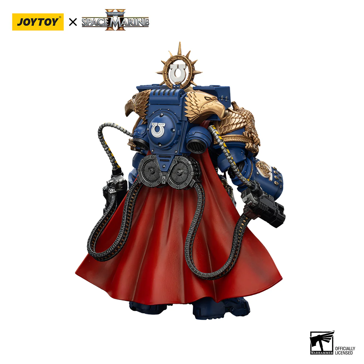 Ultramarines Marneus Calgar Chapter Master with MKX Gravis Armour and Gauntlets of Ultramar Warhammer 40k 1/18 Figurka 20 cm - Image 2