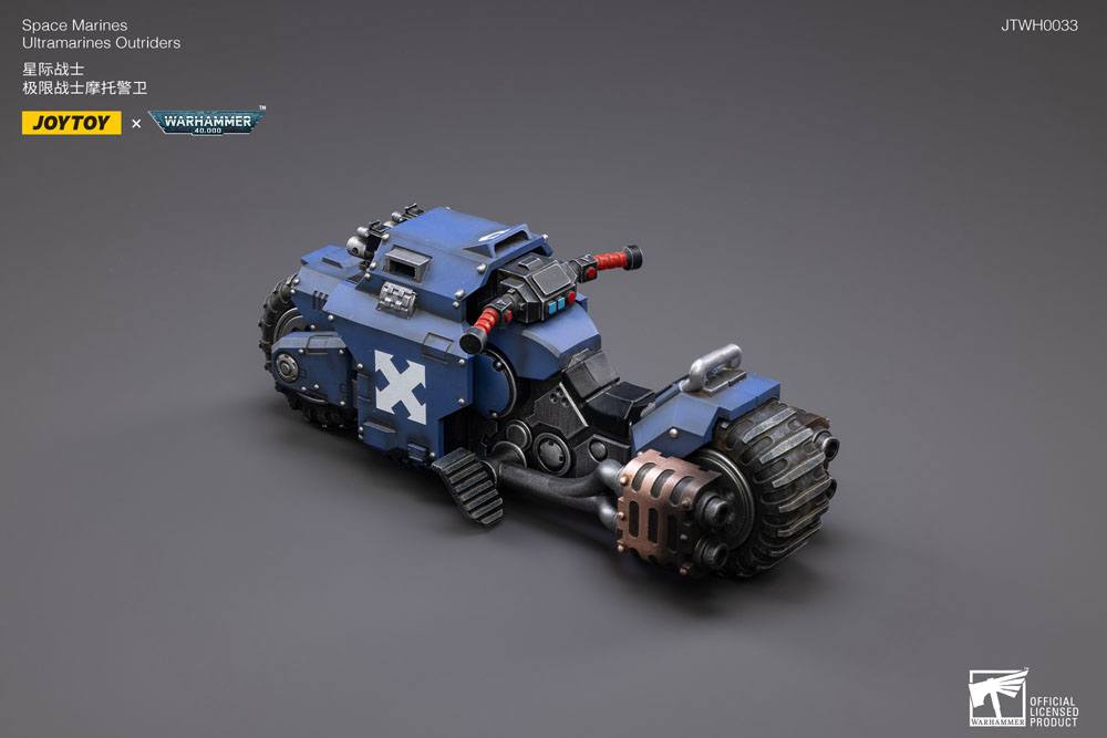 Ultramarines Outrider Bike Warhammer 40k Vehicle 1/18 Figurka 22 cm - Image 10