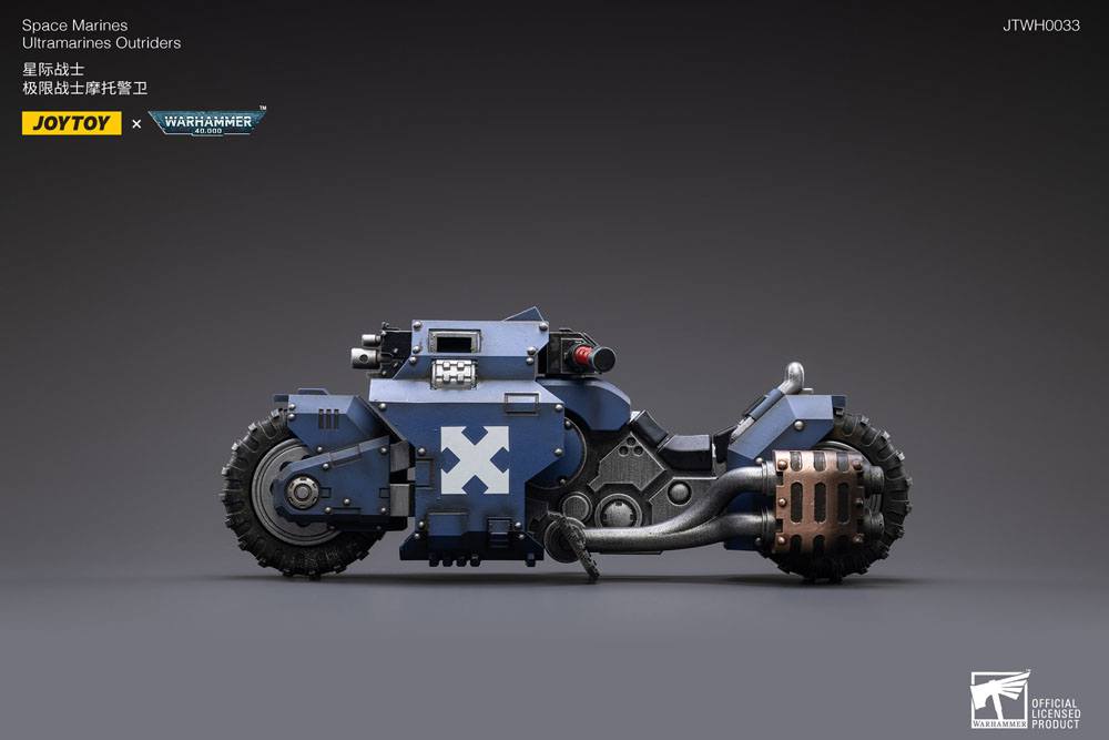 Ultramarines Outrider Bike Warhammer 40k Vehicle 1/18 Figurka 22 cm - Image 2