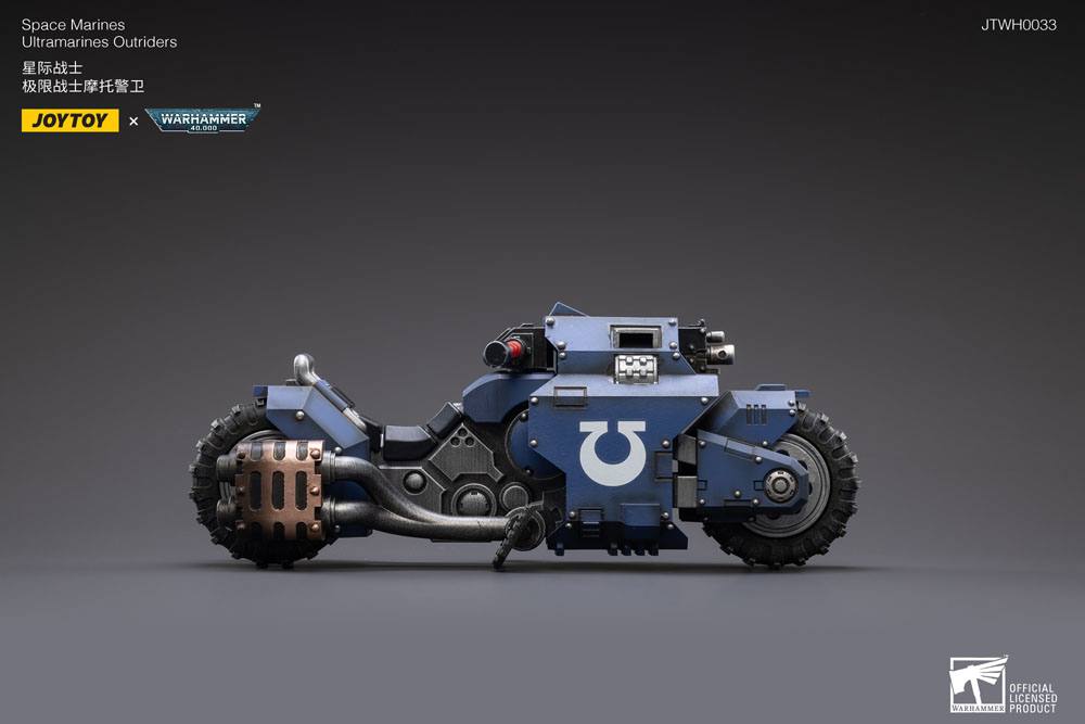 Ultramarines Outrider Bike Warhammer 40k Vehicle 1/18 Figurka 22 cm - Image 3