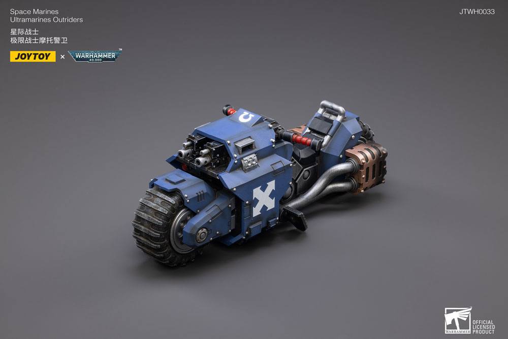 Ultramarines Outrider Bike Warhammer 40k Vehicle 1/18 Figurka 22 cm - Image 7