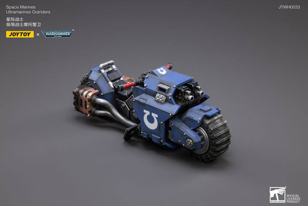 Ultramarines Outrider Bike Warhammer 40k Vehicle 1/18 Figurka 22 cm - Image 8