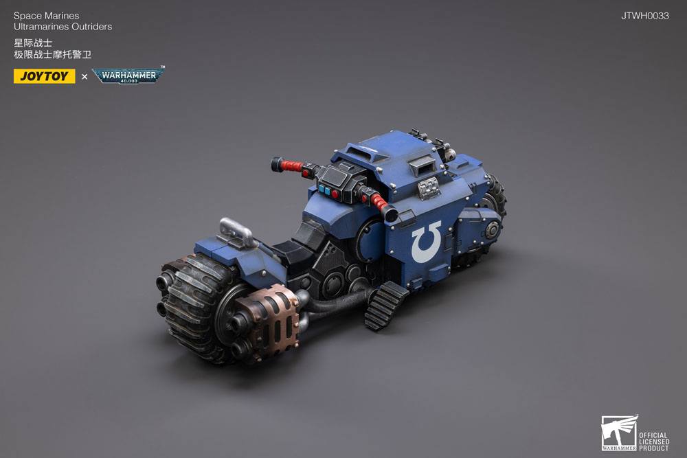 Ultramarines Outrider Bike Warhammer 40k Vehicle 1/18 Figurka 22 cm - Image 9