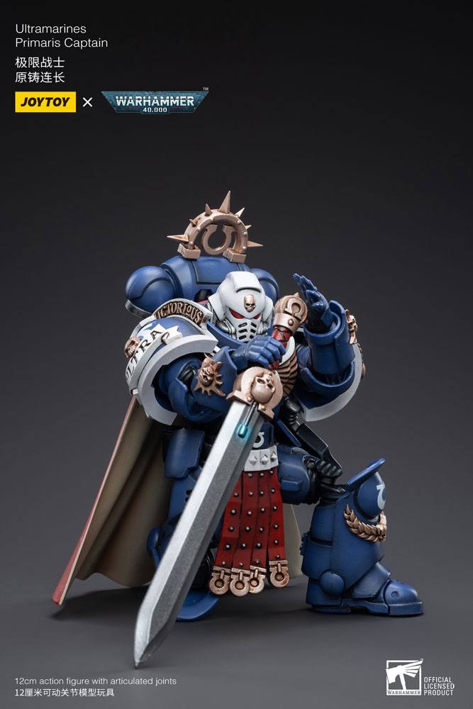 Ultramarines Primaris Captain Warhammer 40k 1/18 Figurka 12 cm - Image 4