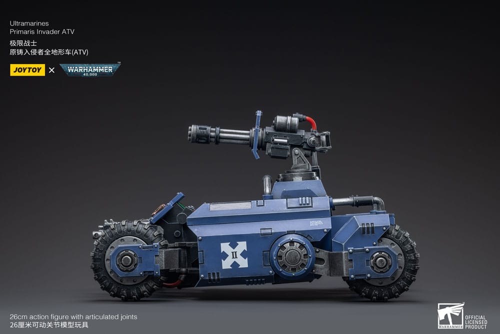 Ultramarines Primaris Invader ATV Warhammer 40k Vehicle 1/18 Figurka 46 cm - Image 3