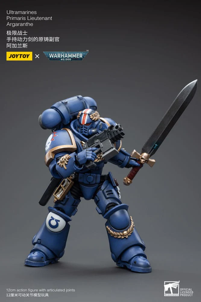 Ultramarines Primaris Lieutenant Argaranthe Warhammer 40k 1/18 Figurka 12 cm - Image 10