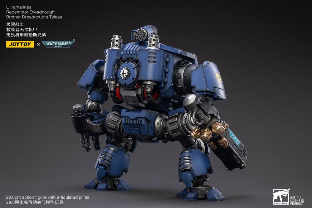 Ultramarines Redemptor Dreadnought Brother Dreadnought Tyleas Warhammer 40k 1/18 Figurka 30 cm - Image 9