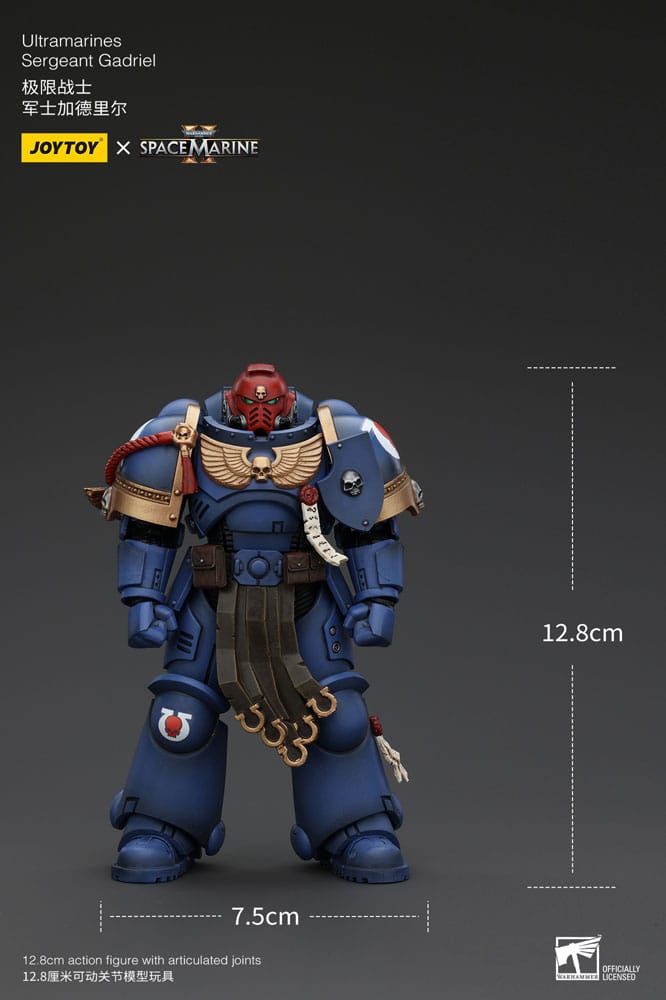 Ultramarines Sergeant Gadriel Warhammer 40k 1/18 Figurka 13 cm - Image 10