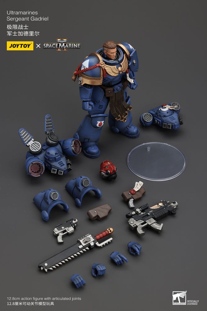 Ultramarines Sergeant Gadriel Warhammer 40k 1/18 Figurka 13 cm - Image 9