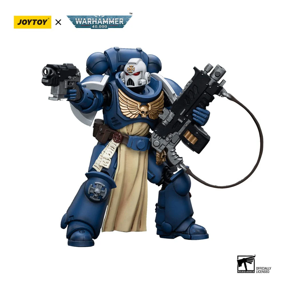 Ultramarines Sternguard Veteran with Auto Bolt Rifle Warhammer 40k 1/18 Figurka 12 cm - Image 4