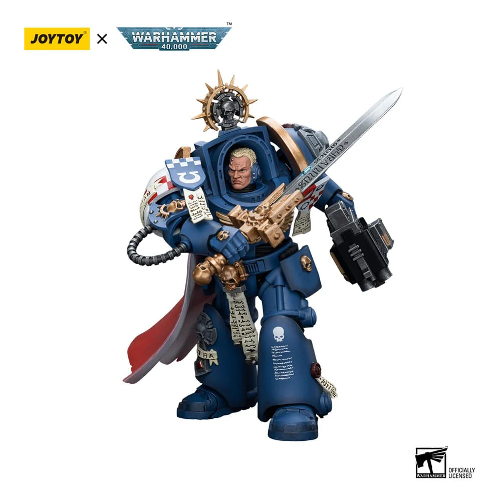 Ultramarines Terminator Captain Severus Agemman Warhammer 40k 1/18 Figurka 12 cm - Image 4