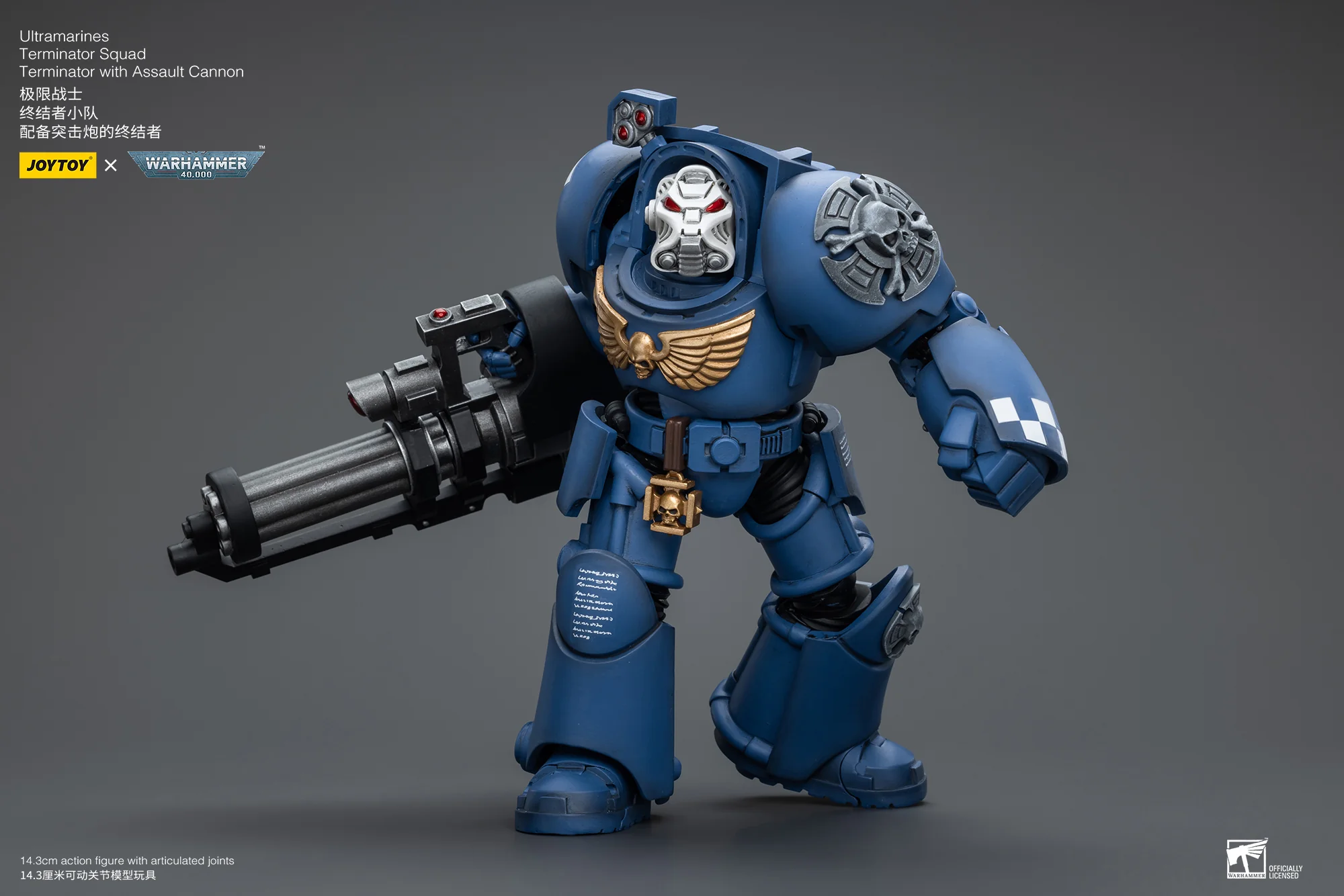 Ultramarines Terminator Squad Terminator with Assault Cannon Warhammer 40k 1/18 Figurka 12 cm - Image 9