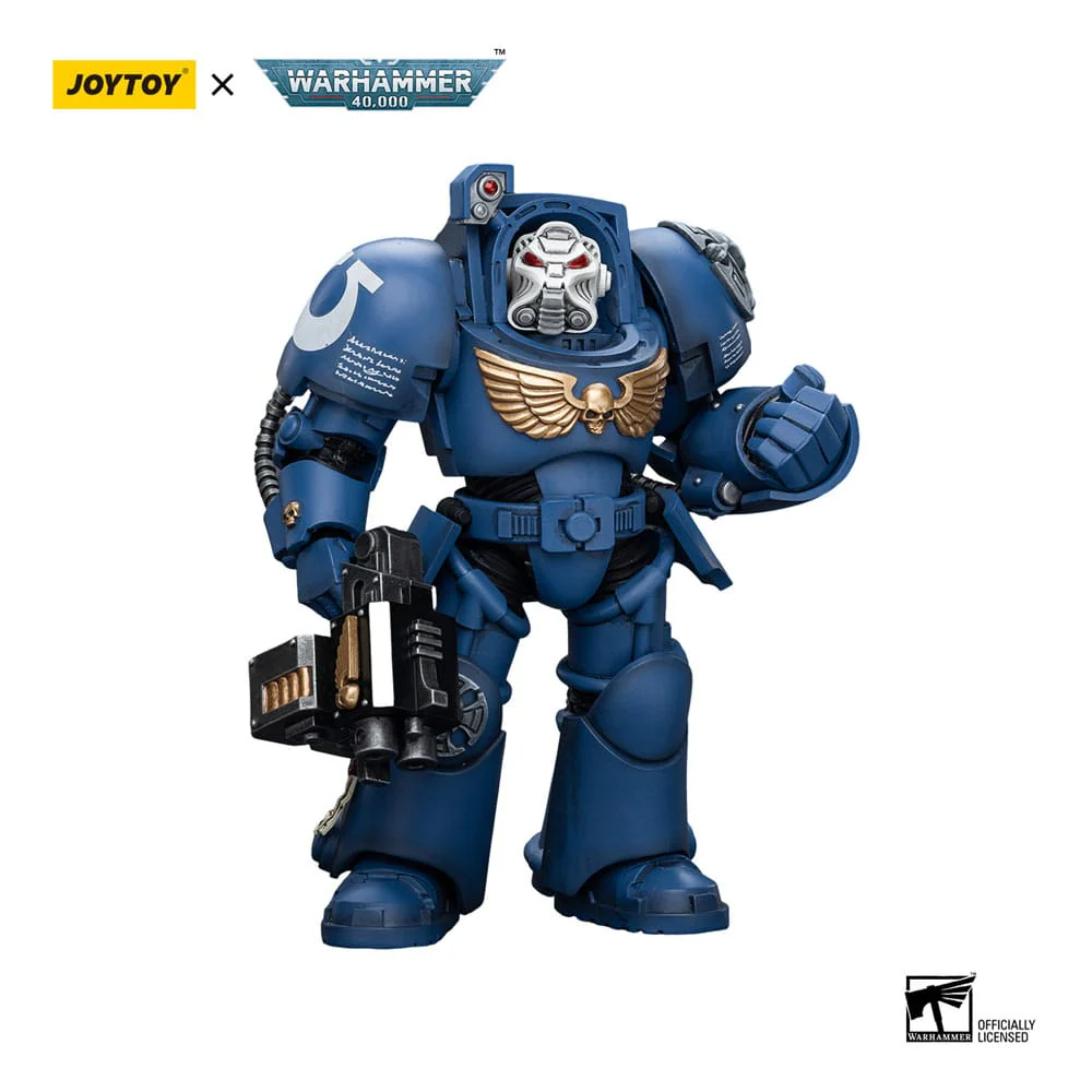 Ultramarines Terminator Squad Terminator with Storm Bolter Warhammer 40k 1/18 Figurka 12 cm - Image 3