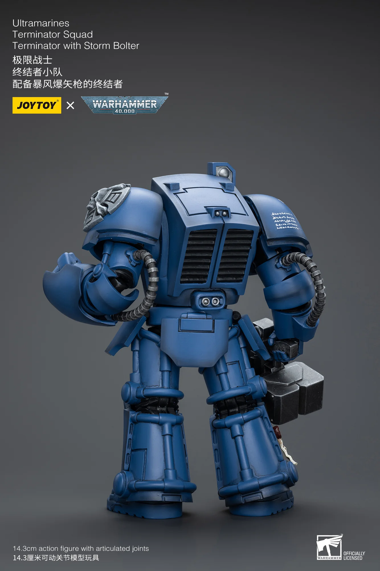 Ultramarines Terminator Squad Terminator with Storm Bolter Warhammer 40k 1/18 Figurka 12 cm - Image 7
