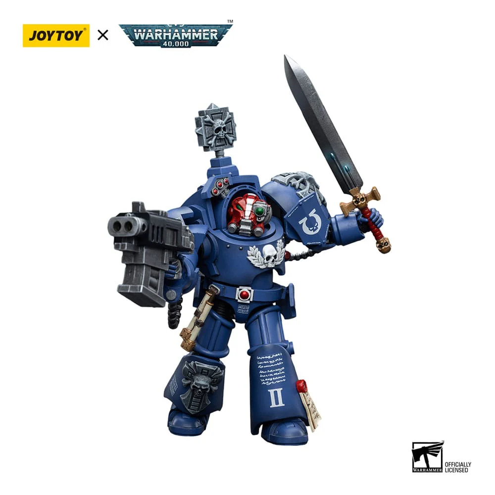 Ultramarines Terminators Sergeant Terconon Warhammer 40k 1/18 Figurka 12 cm - Image 4