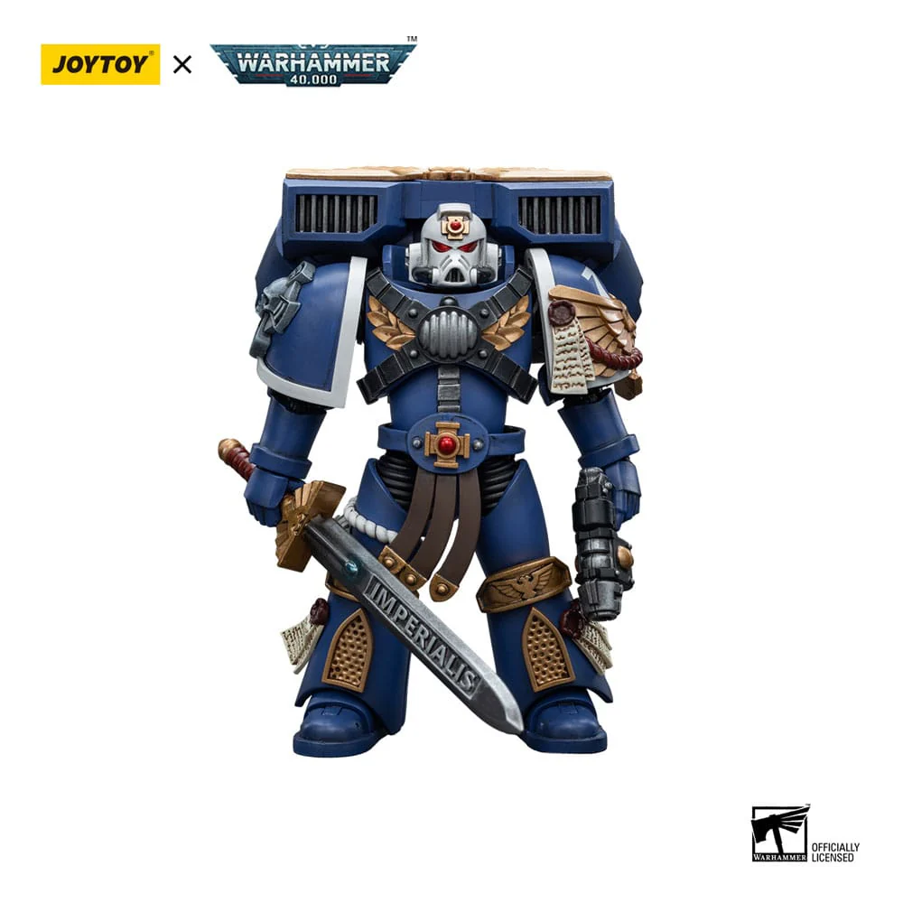 Ultramarines Vanguard Veteran Sergeant Warhammer 40k 1/18 Figurka 12 cm
