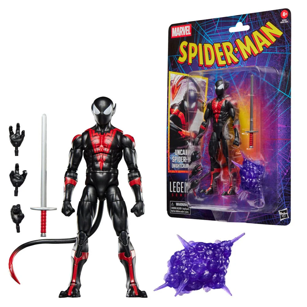 Uncanny Spider-Man Nightcrawler Spider-Man Marvel Legends Retro Figurka 15 cm - Image 11