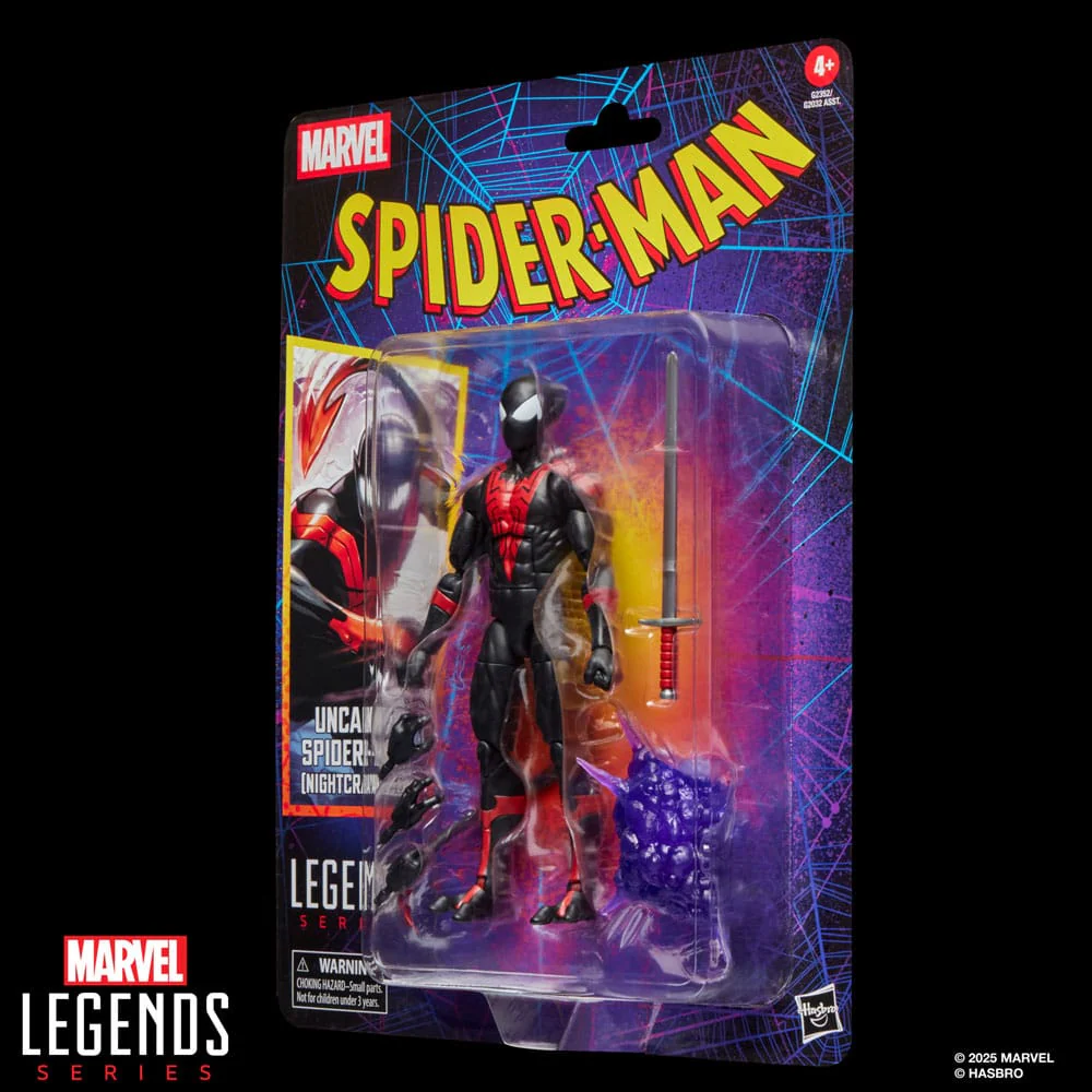 Uncanny Spider-Man Nightcrawler Spider-Man Marvel Legends Retro Figurka 15 cm - Image 3