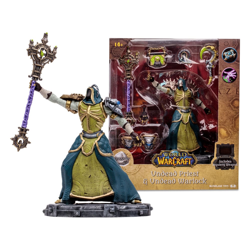 Undead Priest Warlock World of Warcraft Figurka 15 cm - Image 8