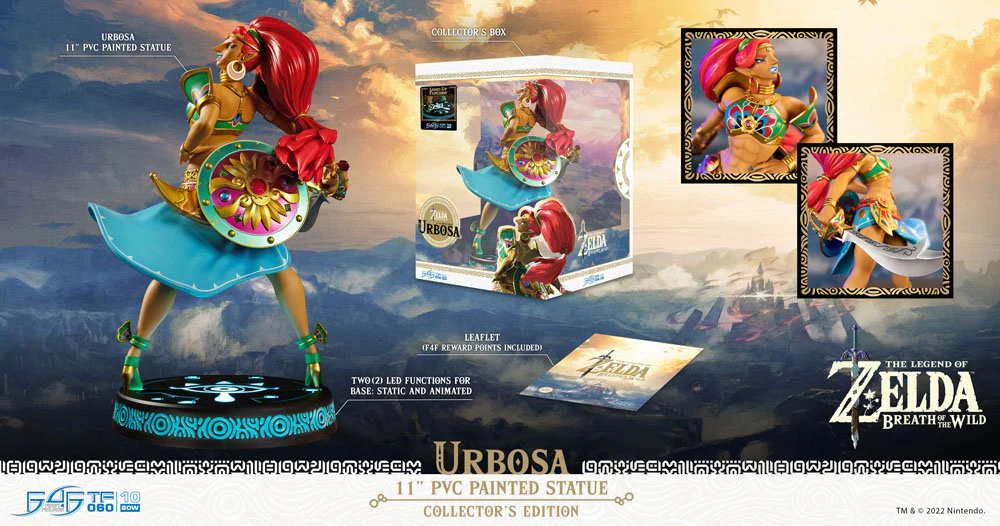 Urbosa The Legend of Zelda Breath of the Wild Collector's Edition Figurka 28 cm - Image 2