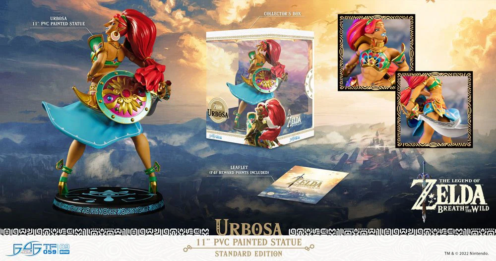 Urbosa The Legend of Zelda Breath of the Wild Standard Edition Figurka 27 cm - Image 13