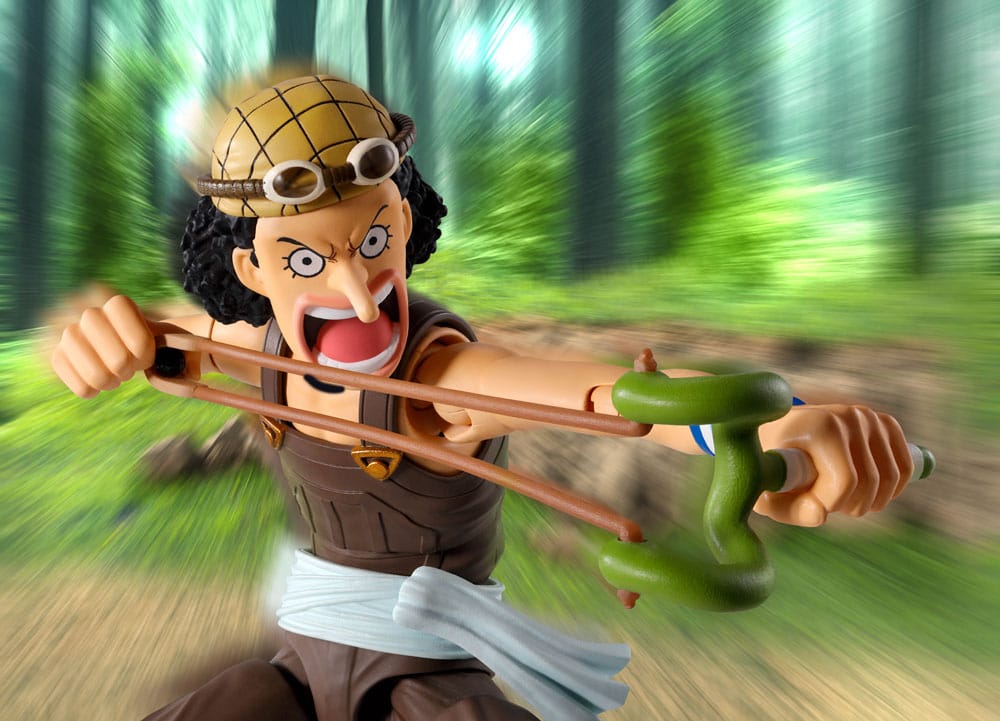 Usopp Romance Dawn Ver. One Piece S.H.Figuarts Figurka 15 cm - Image 5