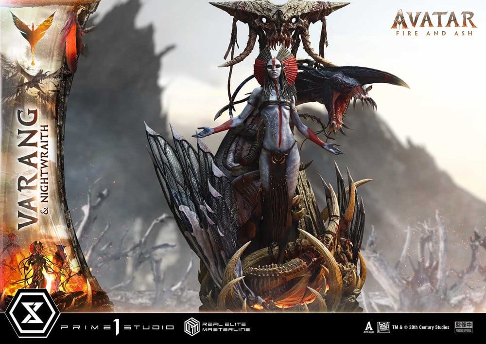 Varang & Nightwraith Avatar: Fire and Ash (Film) Real Elite Masterline Series Legacy Collection Bonus Version 1/4 Figurka 96 cm - Image 17