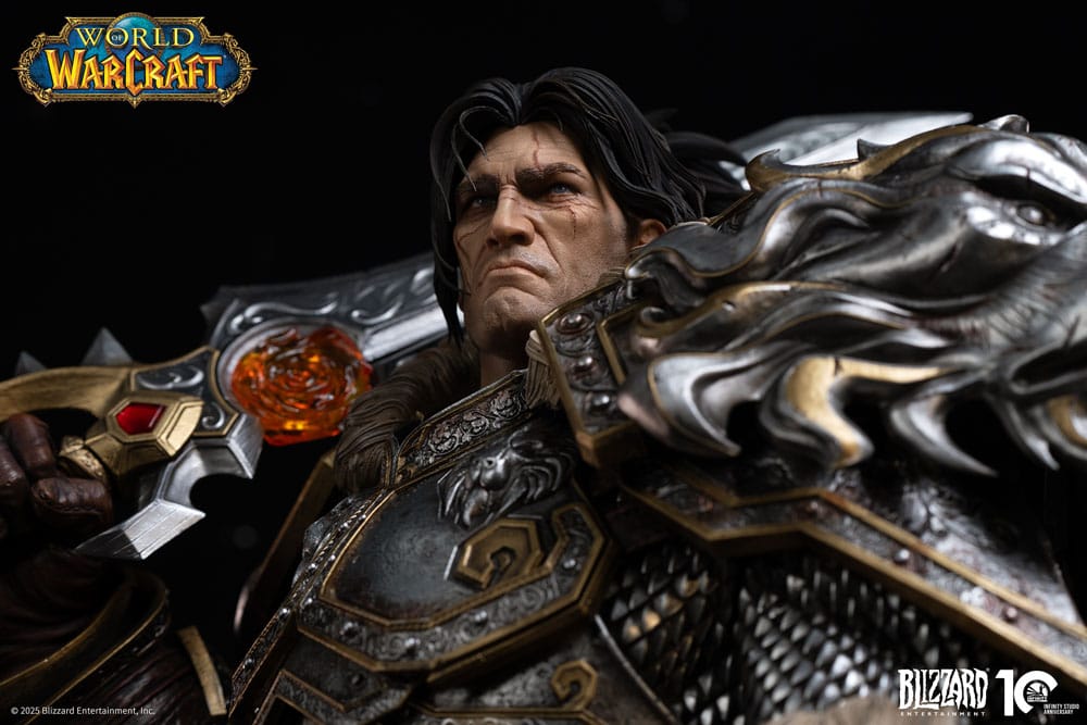 Varian Wrynn World of Warcraft Bust 1/3 Figurka 46 cm - Image 14