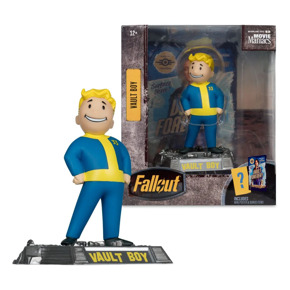 Vault Boy Version 2 Fallout Movie Maniacs Figurka 14 cm - Image 4