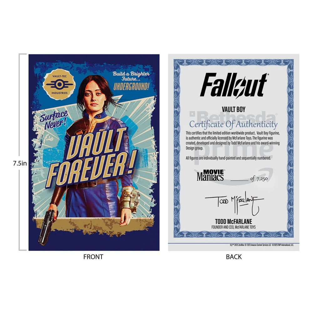 Vault Boy Version 2 Fallout Movie Maniacs Figurka 14 cm - Image 7