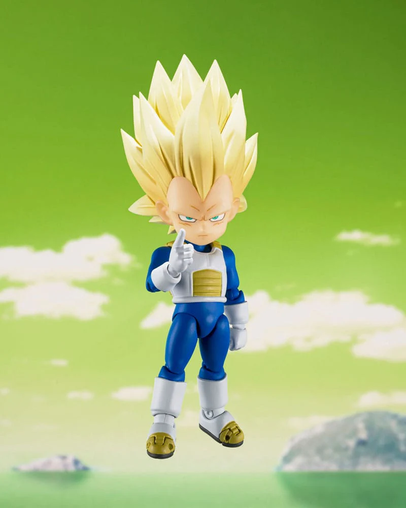 Vegeta (mini) Daima Dragon Ball S.H.Figuarts Super Saiyan 3 Figurka 8 cm