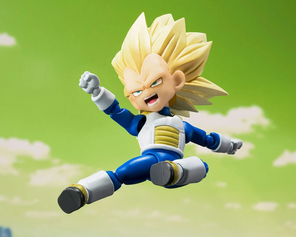Vegeta (mini) Daima Dragon Ball S.H.Figuarts Super Saiyan 3 Figurka 8 cm - Image 6