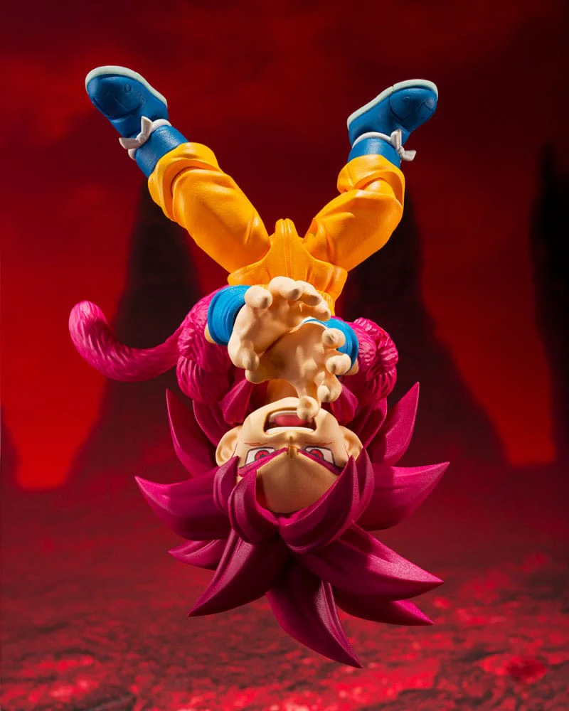 Son Goku Super Saiyan Level 4 Dragon Ball Daima S.H.Figuarts Figurka 8 cm - Image 7