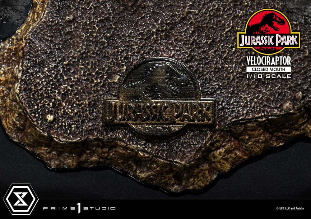 Velociraptor Closed Mouth Jurassic Park Prime Collectibles 1/10 Figurka 19 cm - Image 9