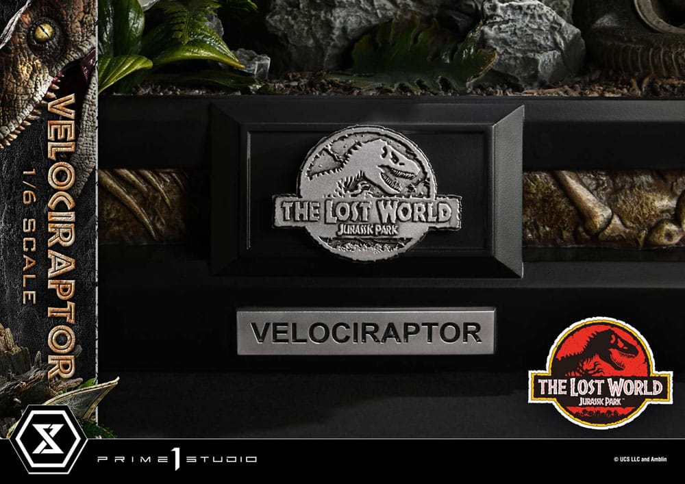 Velociraptor Jurassic Park II Legacy Museum Collection 1/6 Figurka 41 cm - Image 16