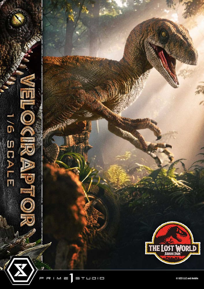 Velociraptor Jurassic Park II Legacy Museum Collection 1/6 Figurka 41 cm - Image 18