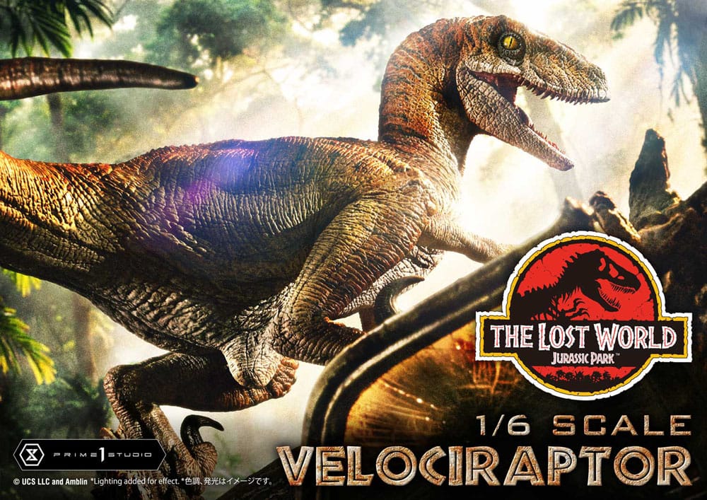 Velociraptor Jurassic Park II Legacy Museum Collection 1/6 Figurka 41 cm - Image 2