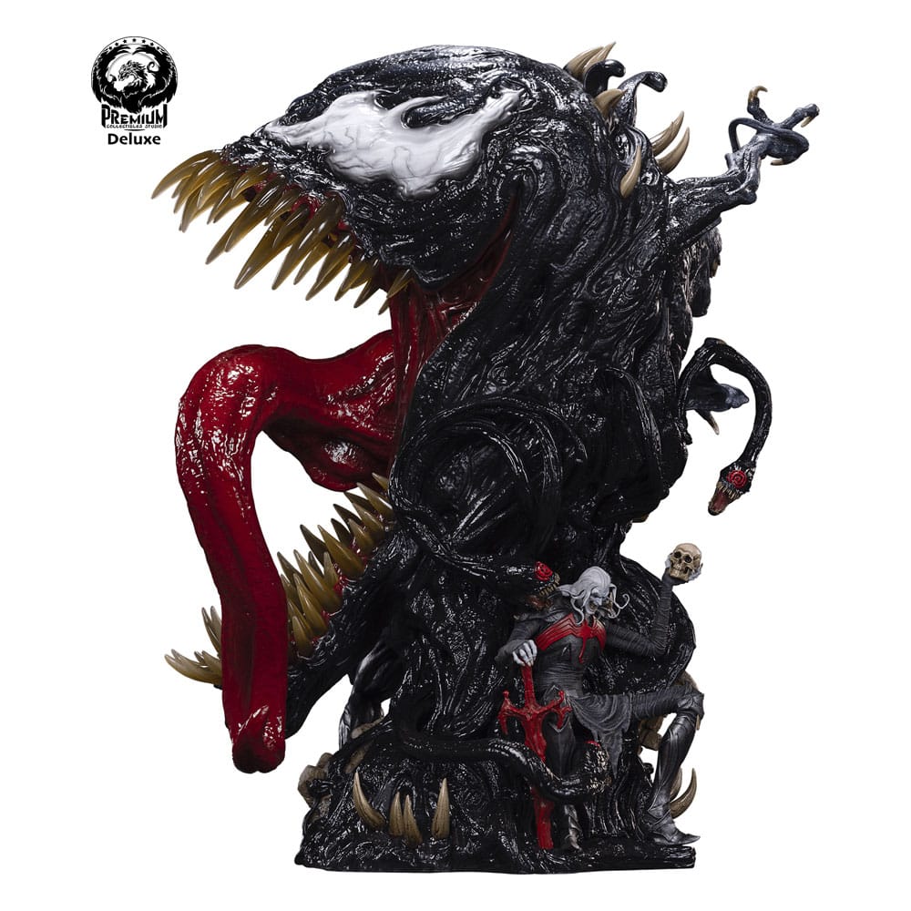Venom Marvel Life-Size Fine Art Bust Deluxe Edition Figurka 56 cm