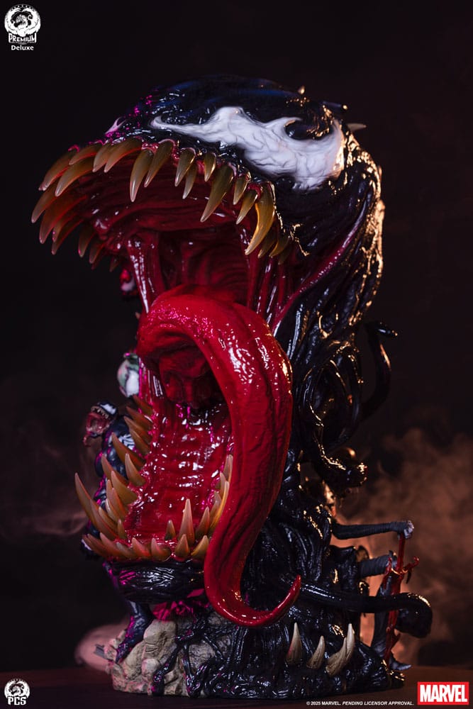 Venom Marvel Life-Size Fine Art Bust Deluxe Edition Figurka 56 cm - Image 2