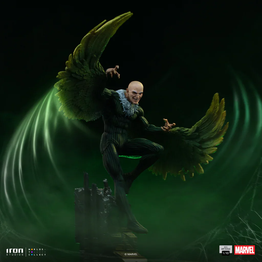 Vulture Marvel Spider-Man vs Villains Diorama BDS Art Scale 1/10 Figurka 35 cm - Image 12