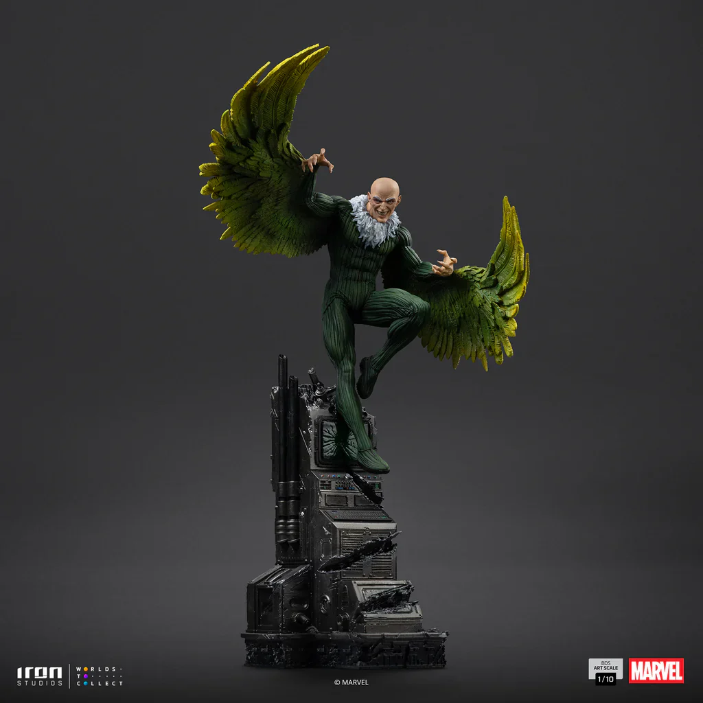 Vulture Marvel Spider-Man vs Villains Diorama BDS Art Scale 1/10 Figurka 35 cm - Image 3