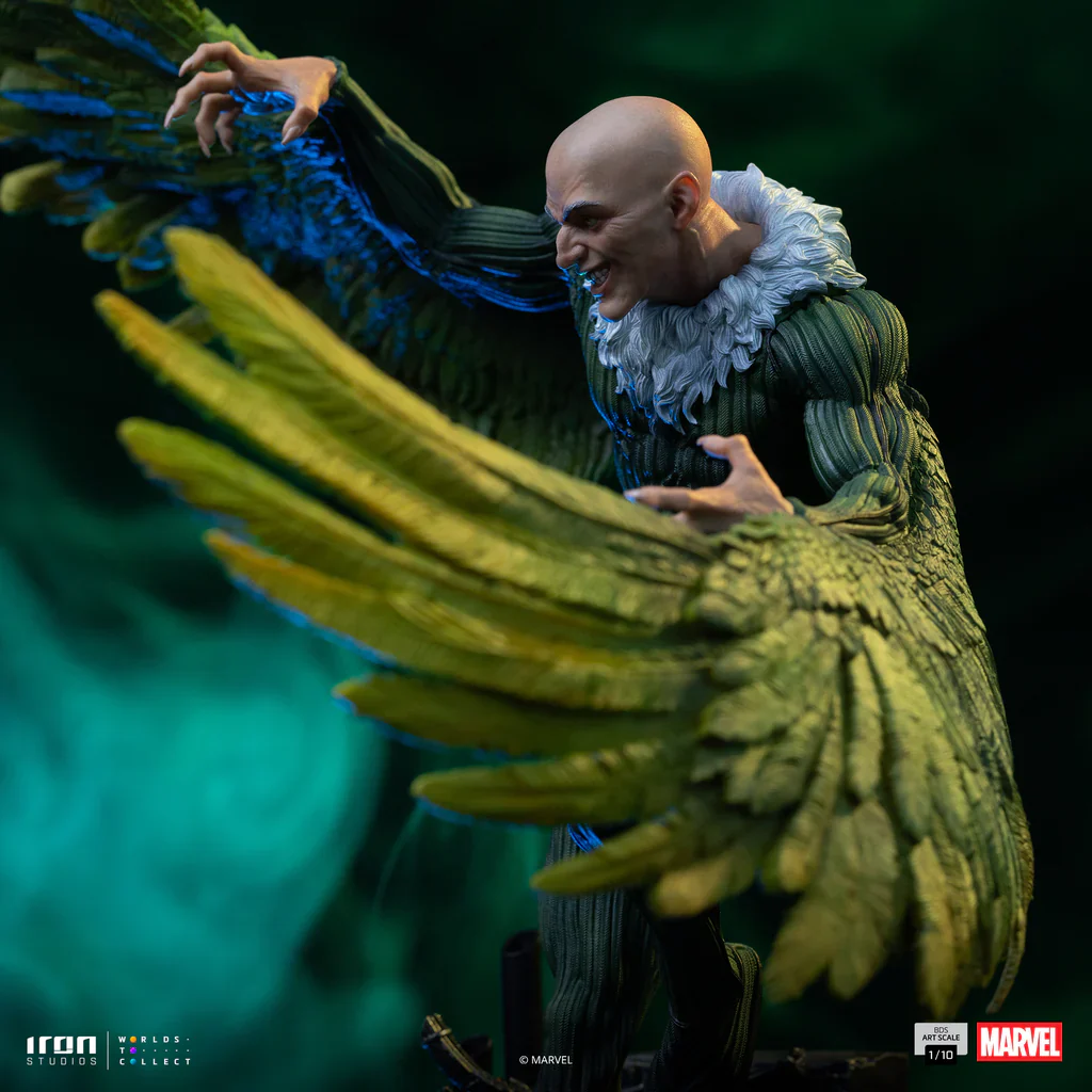 Vulture Marvel Spider-Man vs Villains Diorama BDS Art Scale 1/10 Figurka 35 cm - Image 4
