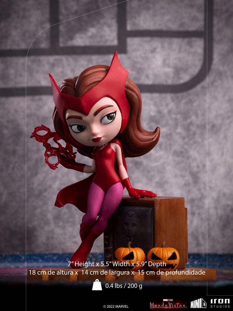 Wanda Halloween Version MiniCo Marvel WandaVision Figurka 18 cm - Image 10