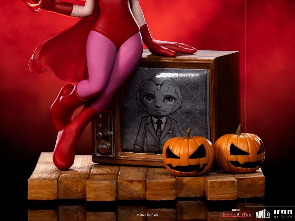 Wanda Halloween Version MiniCo Marvel WandaVision Figurka 18 cm - Image 6